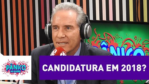 Justus despista sobre candidatura: "chance é de 15%" | Pânico