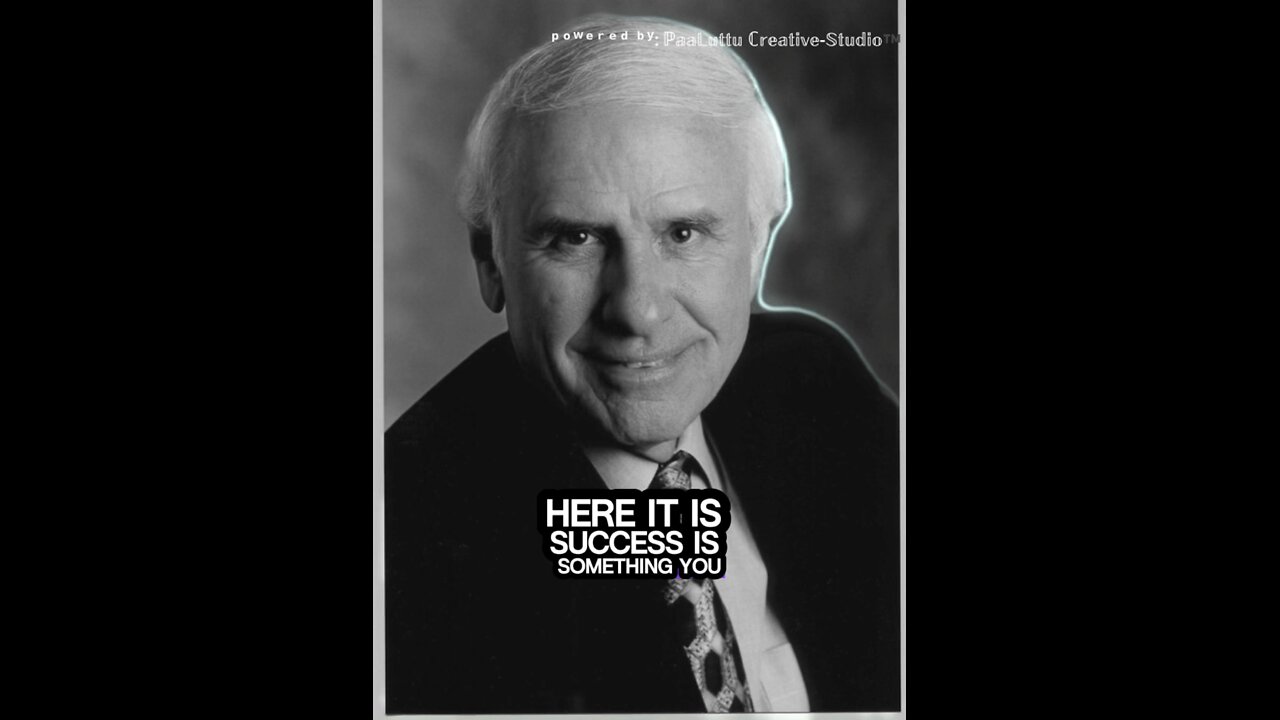 Jim Rohn Quotes: Success is not something you pursue, success is something you attract by becoming