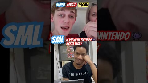 super mario Logan #sml really was hated ode by the#nintendo company 🤣 #funnyvideo