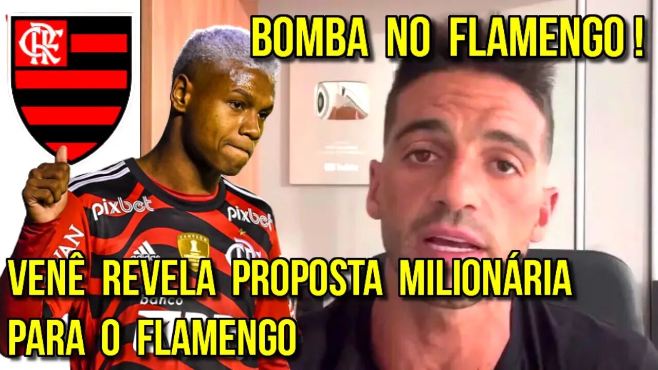 BOMBA NO FLAMENGO! VENÊ CASAGRANDE REVELA PROPOSTA MILIONÁRIA POR MATHEUS FRANÇA - É TRETA!!!