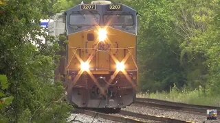 Three CSX Trains from Lodi, Ohio August 3, 2024 Part 2