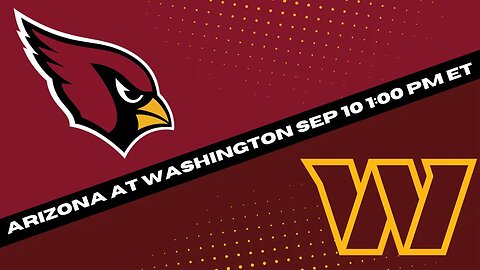 Washington Commanders vs Arizona Cardinals Prediction and Picks - Football Best Bet for 9-10-23