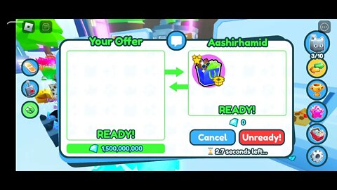 Hyper gift/ pet sim x/ 1.5b gems/ Roblox/ Trading