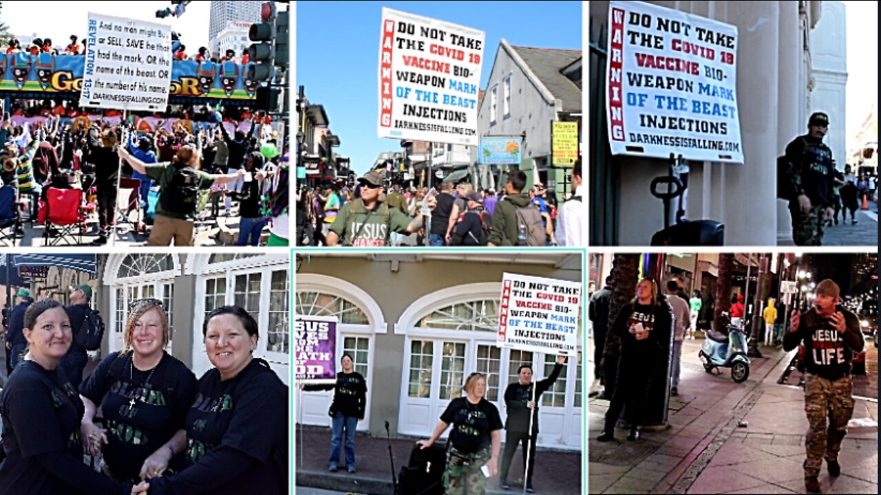 STREET PREACHER...MARDI GRAS~DRY BONES...BATTLE THE BEAST...2022