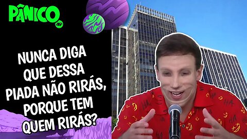 CUTUCAR POLÊMICAS COM PIADAS CURTAS TEM DANOS COLATERAIS AMENIZADOS PELO PÚBLICO? Leo Lins analisa