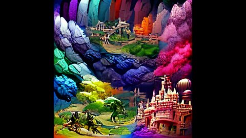 What AI Think Color World Means!!😍