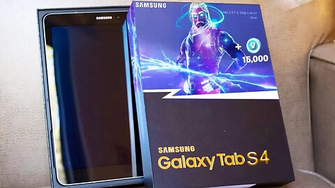 unlocking the "GALAXY SKIN" w/ my Galaxy Tab S4! (Fortnite Galaxy Skin GAMEPLAY )