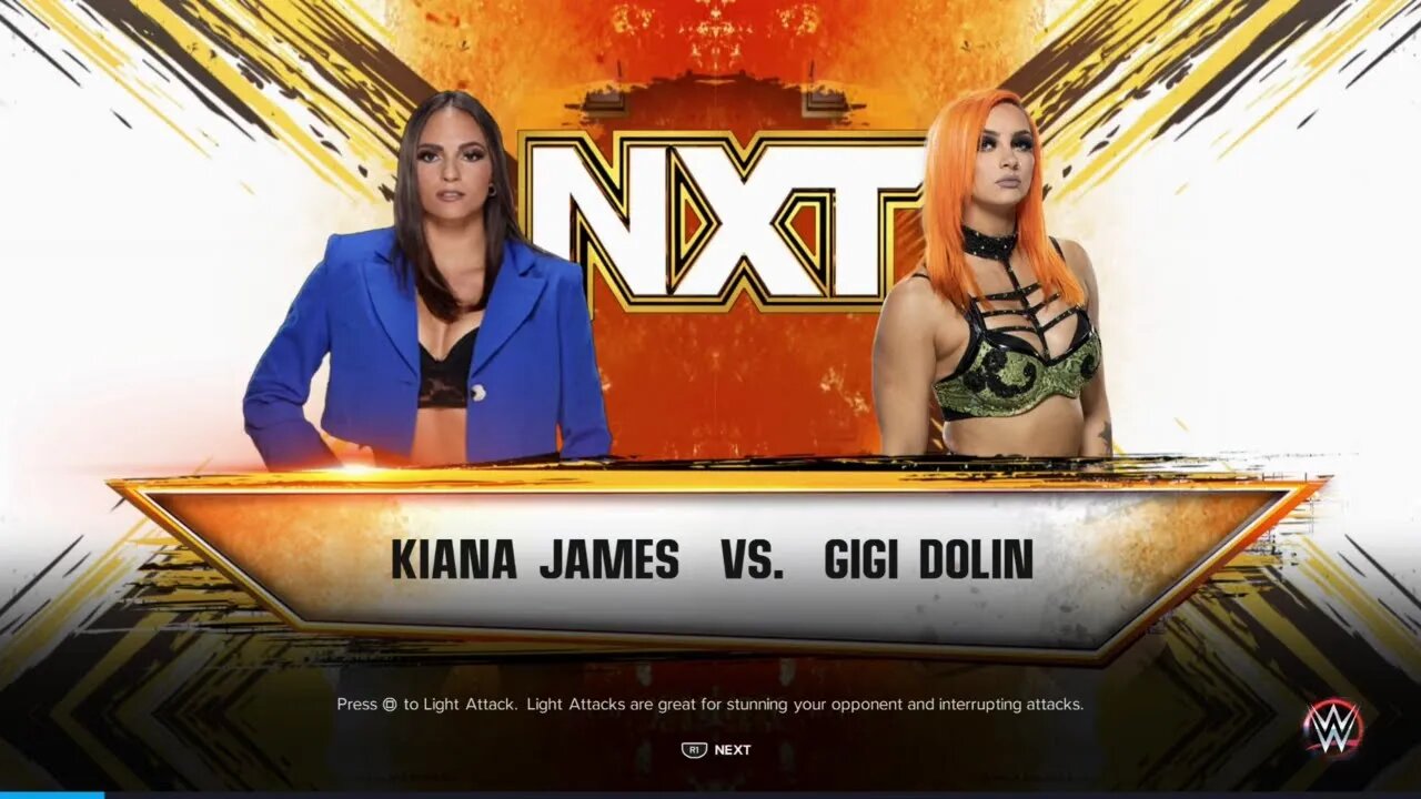 NXT Gold Rush Week 2 Gigi Dolin vs Kiana James