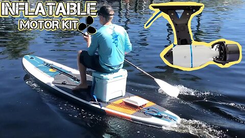 Motorized Paddle Board (iSUP) - Fin Motor Mount