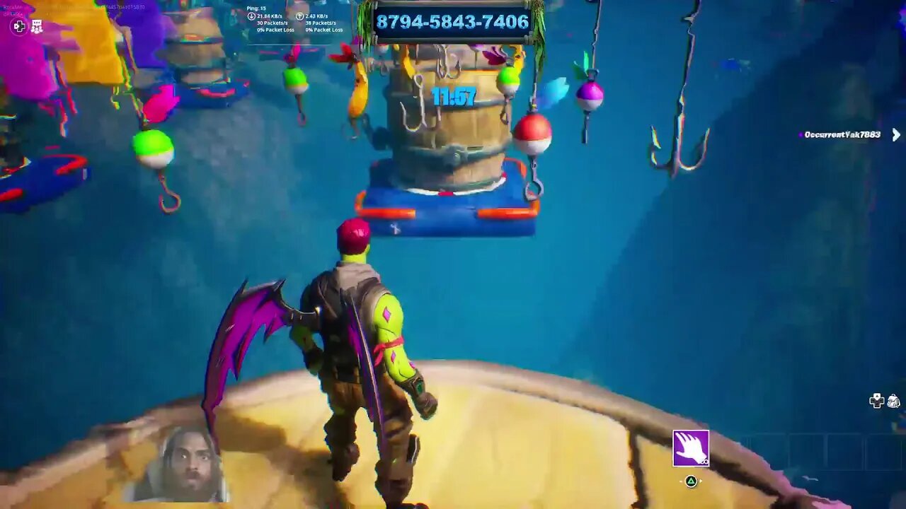 Fortnite with Rock Mercury