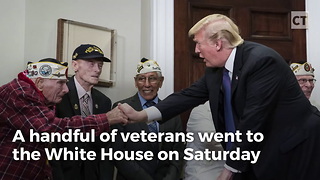 Pearl Harbor Vet Steals the Show