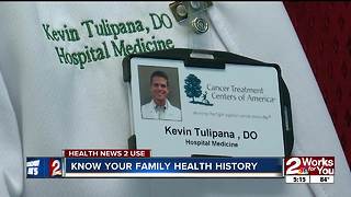 Know your family health history