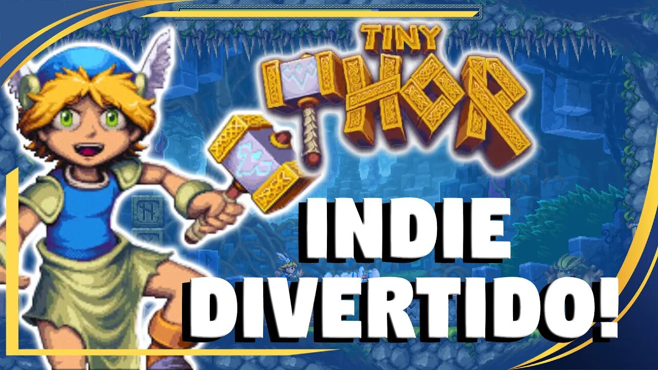 Tiny Thor: Um Jogo Plataforma divertido