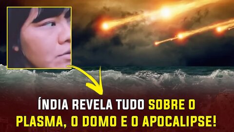 Veja o que ela falou! O céu caiu índia revela Apocalipse, Pirâmides e UFO OVNI