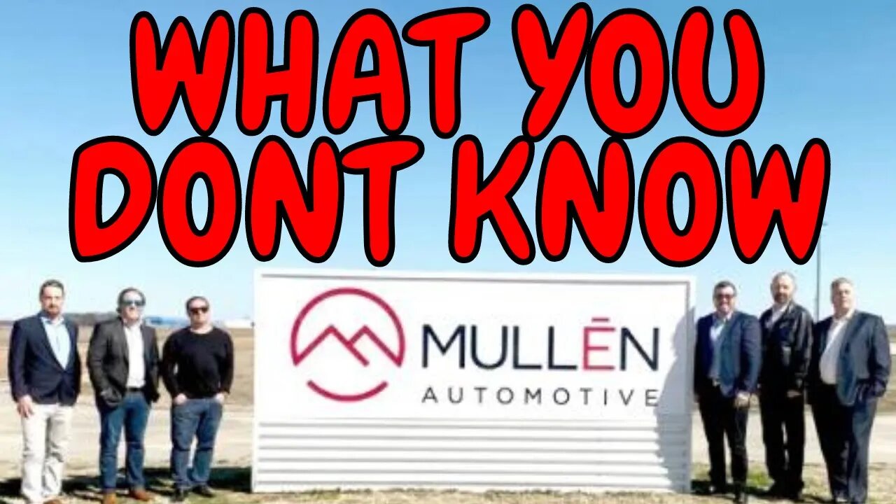 MULN Stock (Mullen Automotive) Reverse Stock Split Final Thoughts Before Trading Day #mulnstock