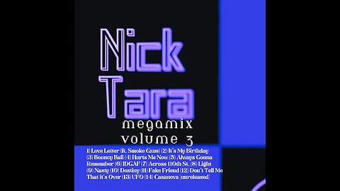 Nick Tara - MEGAMIX Volume 3 (40 mins of gasoline)