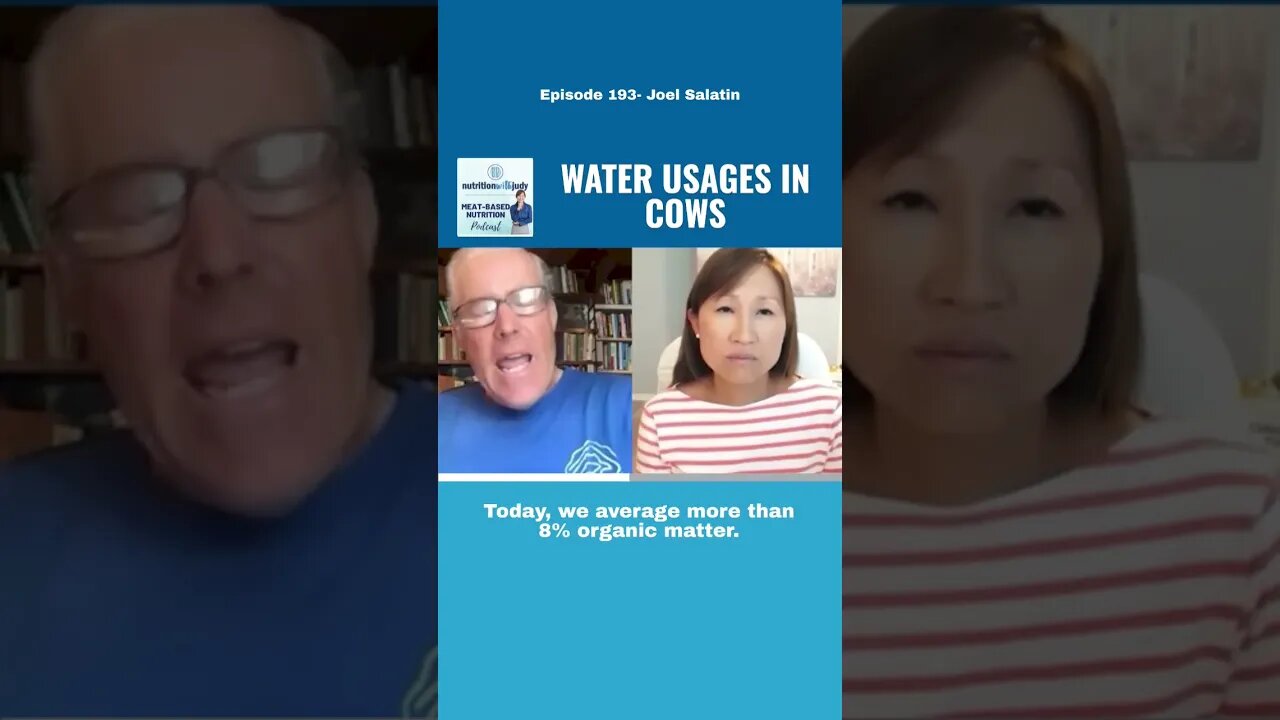Cows don’t fresh water. They mostly use rain water. Not the same.