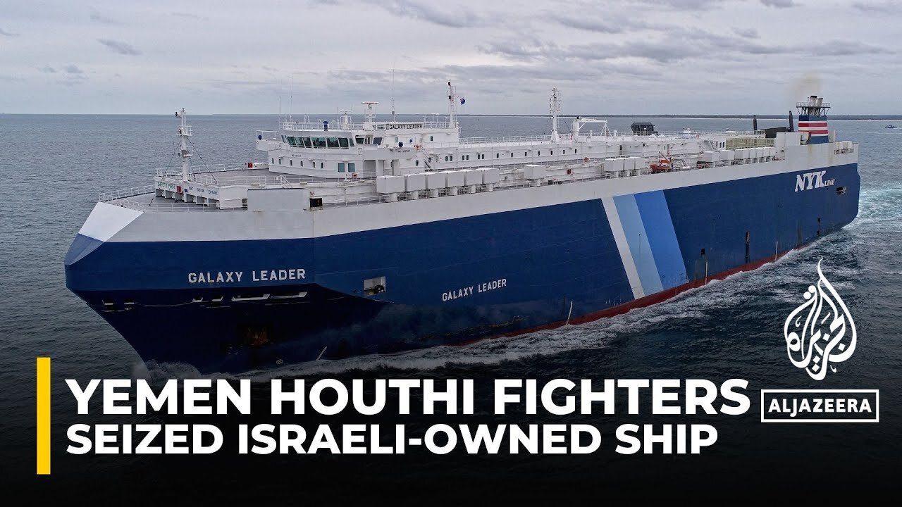 Yemen's Houthi rebels seize cargo ship in Red Sea, Israel blames Iran