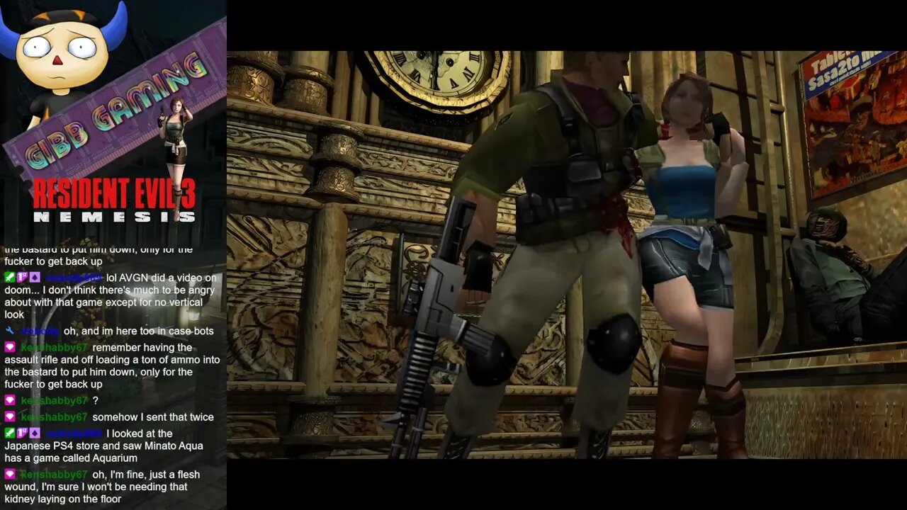 Resident Evil 3 - Mikhail kicks some zombie butt