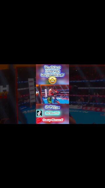 The Scenes before the Kingpyn Event 3😫🔥