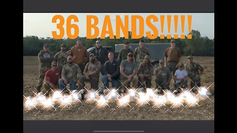 36 Bands (early geese season)