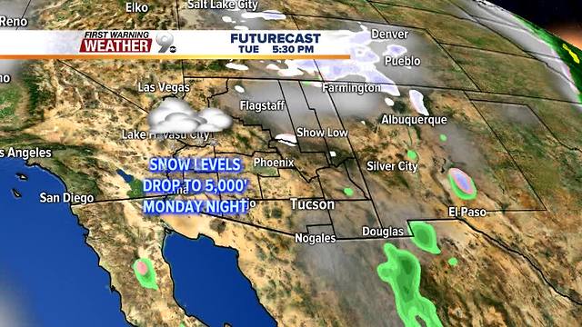 FORECAST: More moisture arrives with colder air