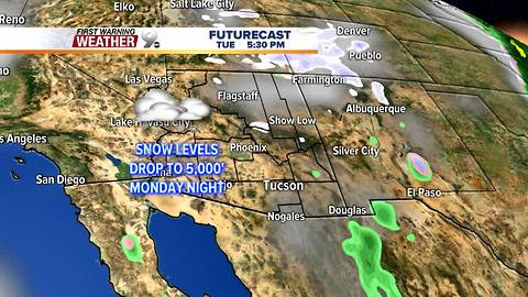 FORECAST: More moisture arrives with colder air