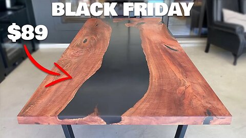 epoxy table build - BLACK FRIDAY $89