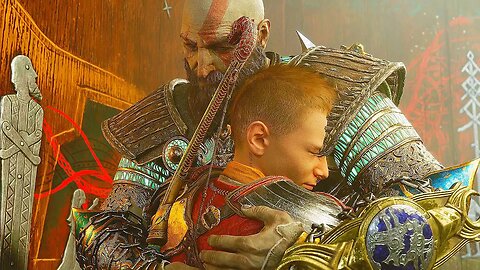 Kratos Says Good Bye to Atreus (GOW Ragnarok)