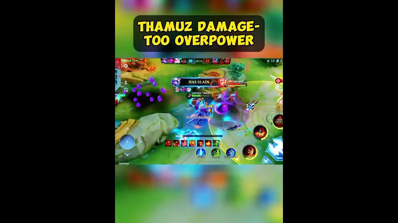 THAMUZ #shorts #short #shortvideo #shortvideo #mobilelegend #mobilelegends #mlbb