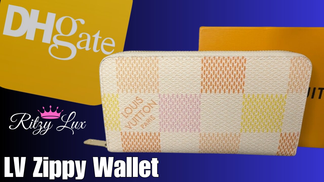 Nice DHGATE LV Zippy Wallet Dupe w/ Link in Description