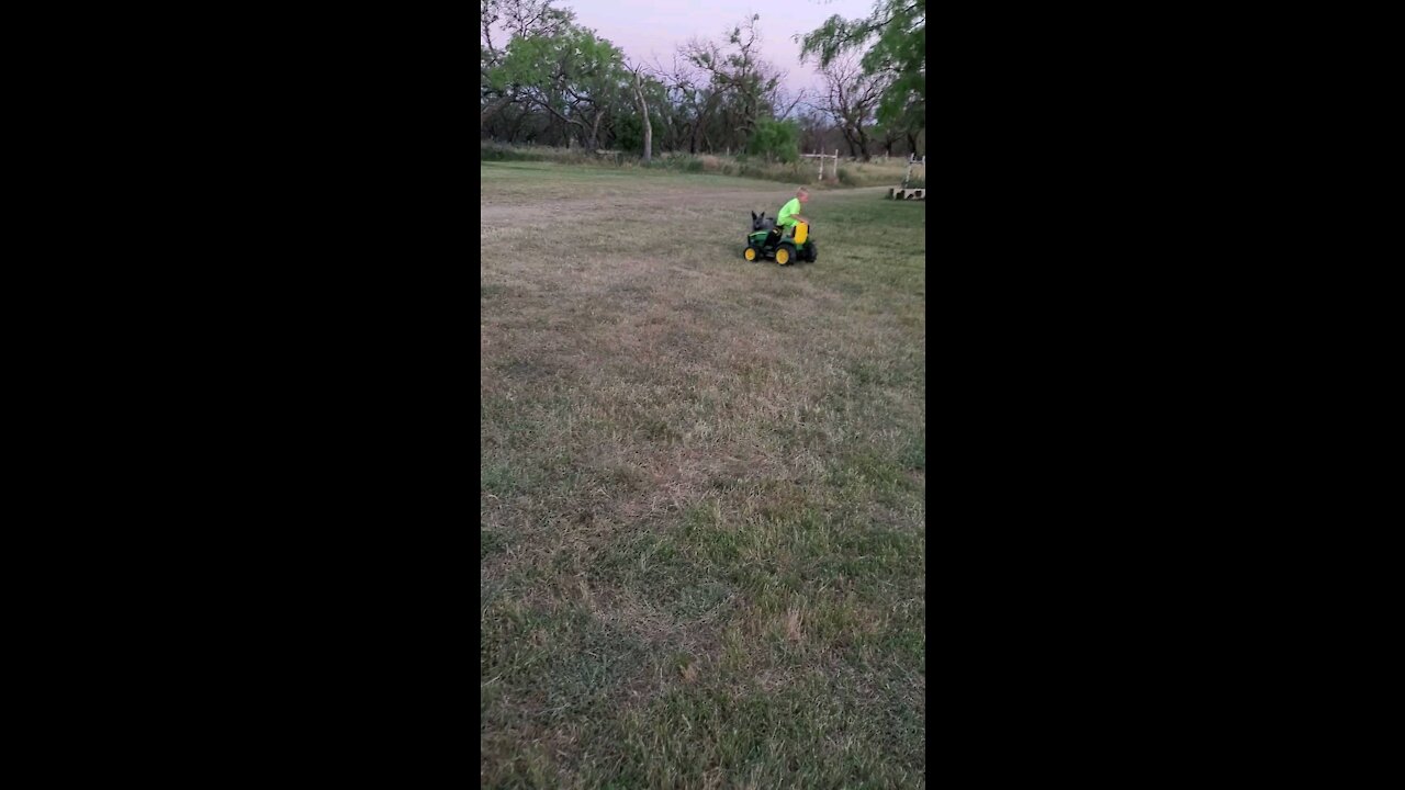 Redneck Rigging A Lil Tractor