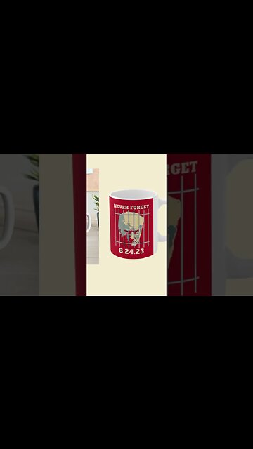 President Trump's Mugshot Never Forget 8.24.23