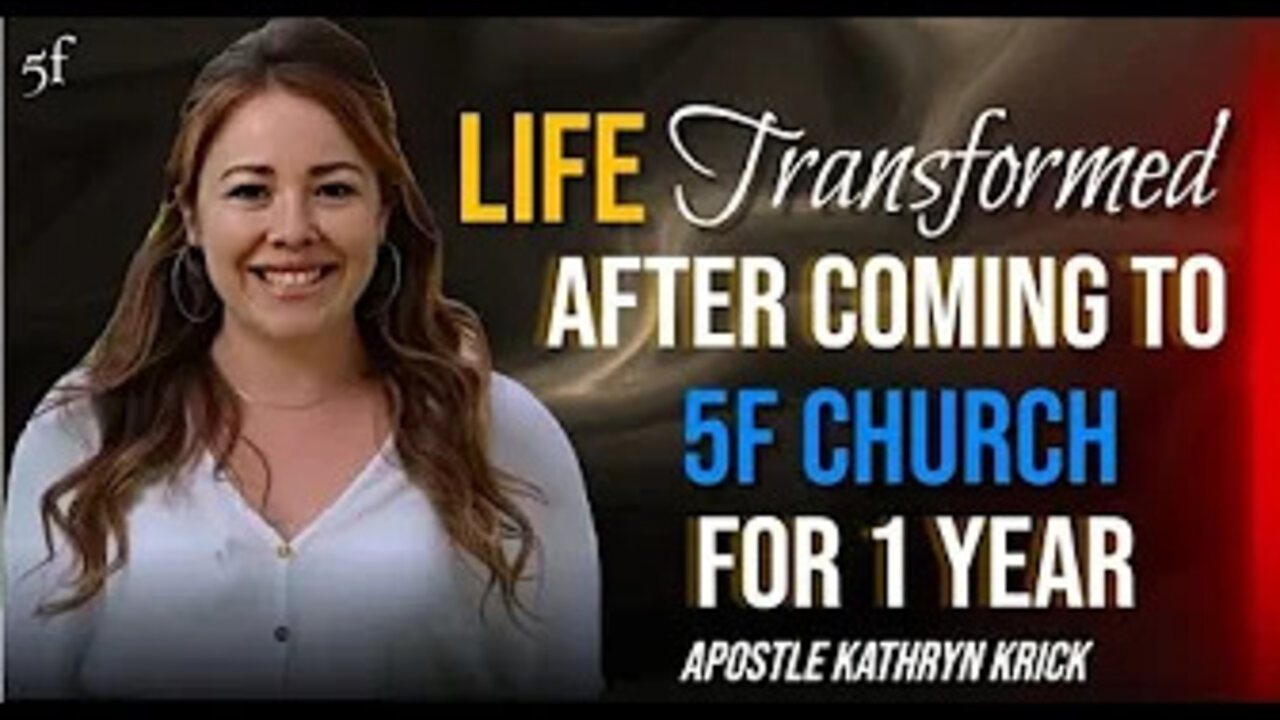 Life Transformed after Coming to 5F Church for One Year