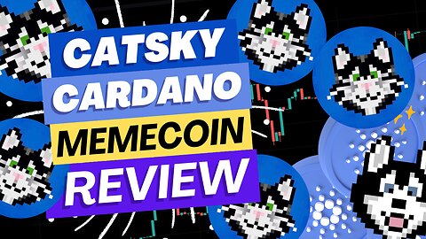 🟢🚀 Catsky 🐱😺 ADA - Cardano Memecoin Review💹🤪