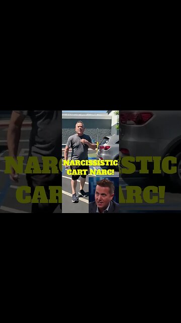 Cart Narc vs Irate Man & Nearly Clocked! #shorts