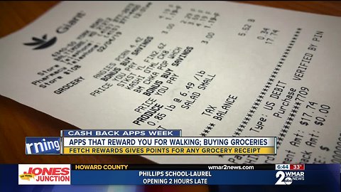 Grocery app earns shoppers money for simply uploading receipt