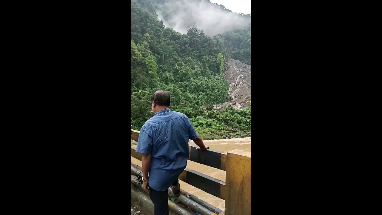 Landslide Meghalaya India