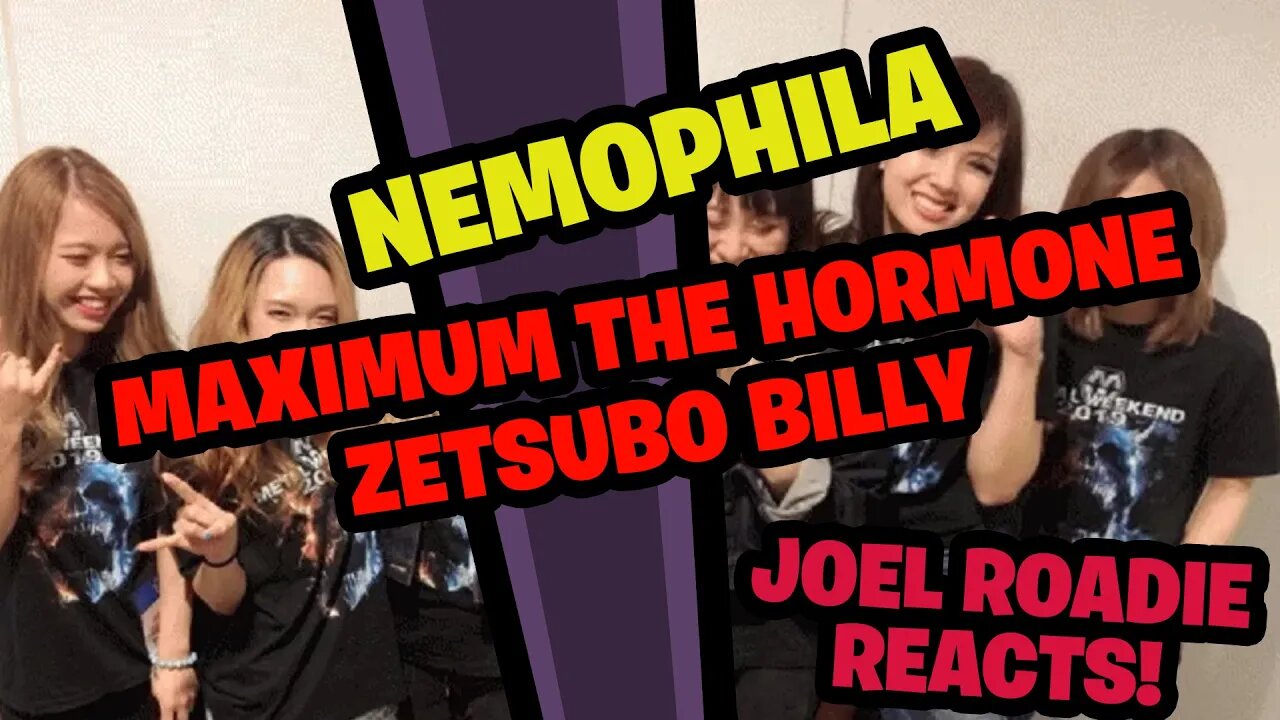 マキシマムザホルモン(MAXIMUM THE HORMONE) / 絶望ビリー( ZETSUBO BILLY) [Cover by NEMOPHILA] - Roadie Reacts