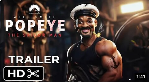 POPEYE THE SAILOR MAN: Live Action Movie – Full Teaser Trailer – Will Smith