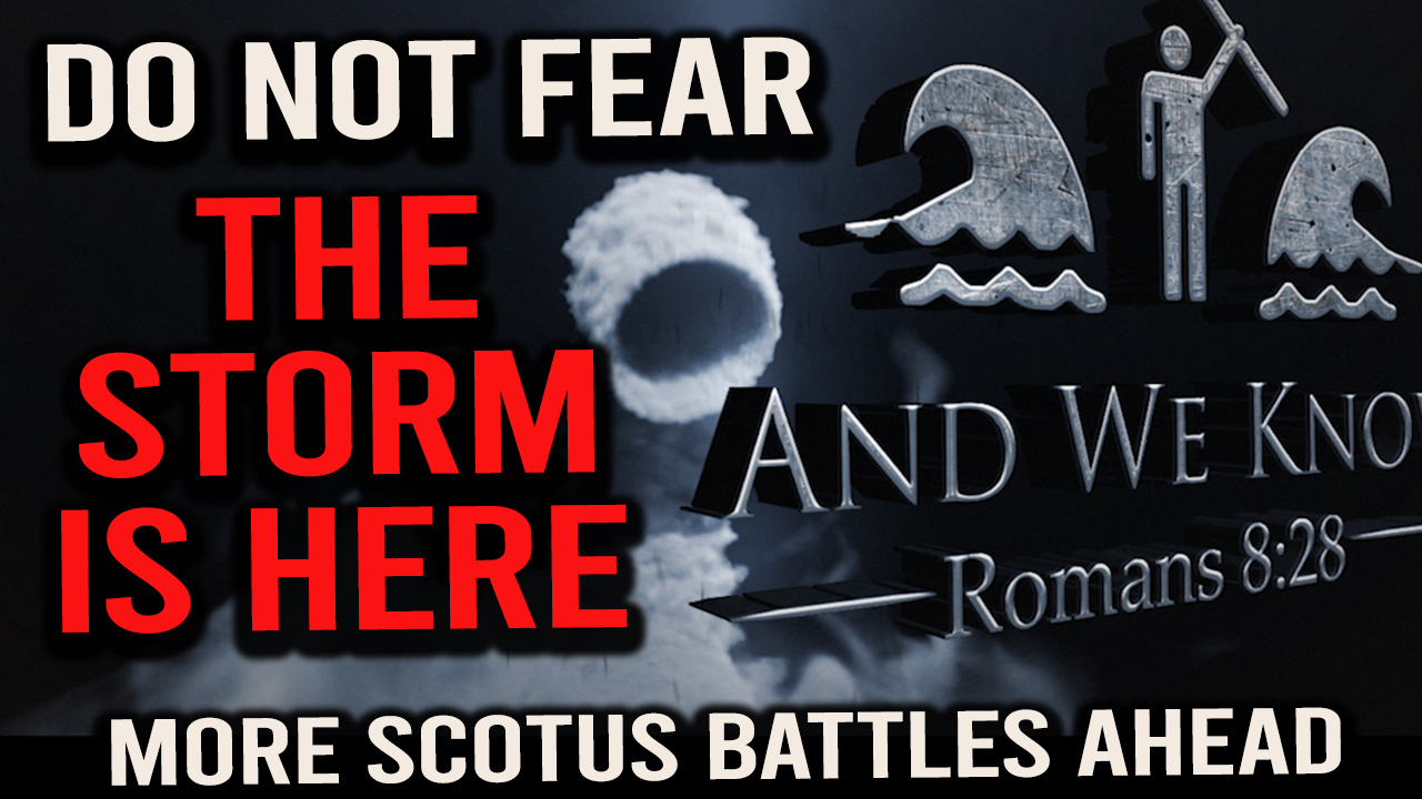 SCOTUS got you down? It's not FINISHED! Stand for TRUTH...hold the line.