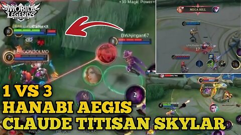 Ketemu Hanabi Aegis Tapi Untung Claudenya Titisan Sylar - mlbb