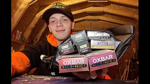 Reviewing OXBar X Pod Juice Jewel cane mint & Pod juice SVOPP Strawberry Pink Burst!!