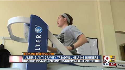Alter G gravity treadmill helping marathon runners train