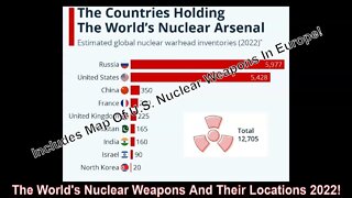 The World's Nuclear Weapons And Their Locations 2022!