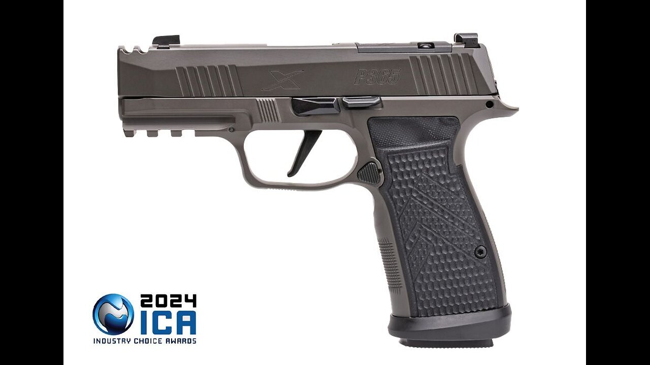 Sig Sauer P365 AXG Legion 9mm 3.1" 17rd Pistol, Gray - 365AXGCA-9-LEGION