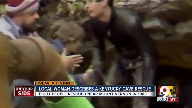 Local woman describes a Kentucky cave rescue