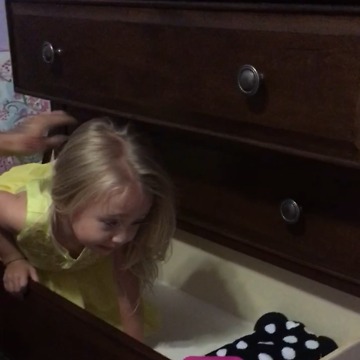 Is There A Kid In That Dresser? Watch Until The End!