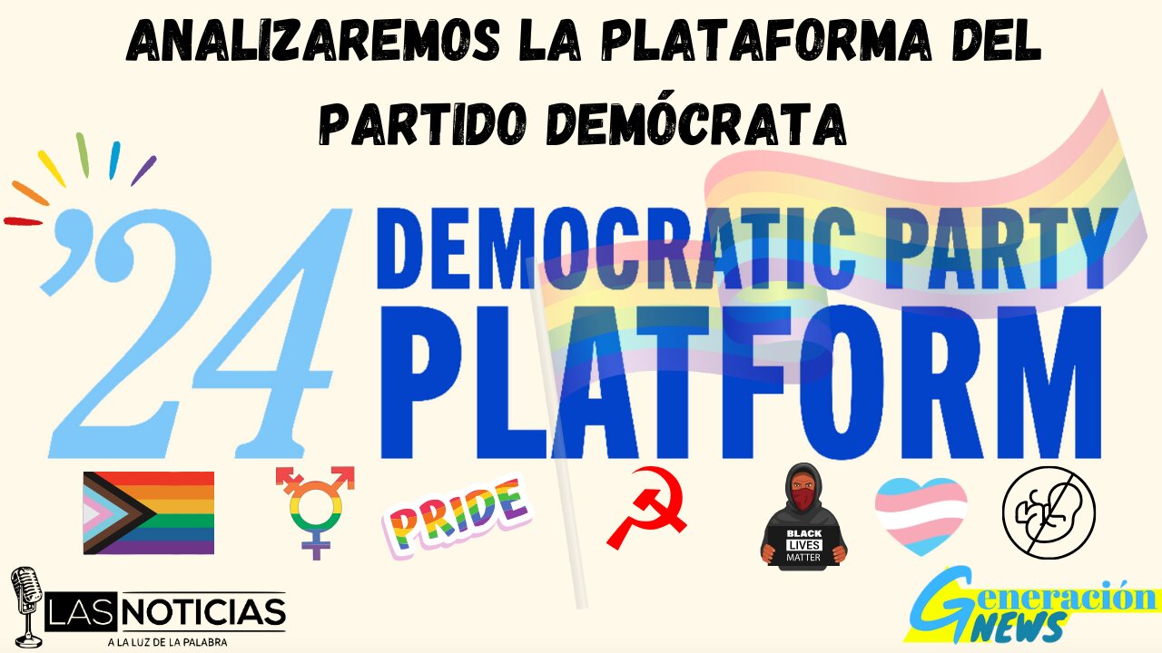 Analizaremos la Plataforma del Partido Demócrata