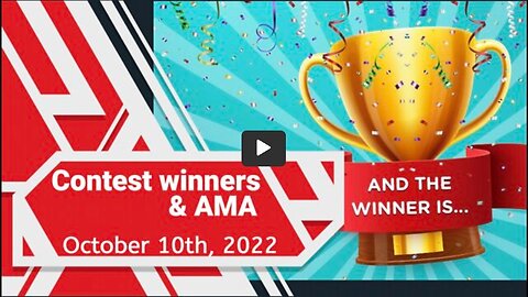 Contest winners & AMA - October 10th, 2022